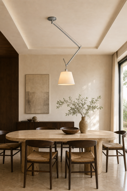 Bauhaus Adjustable Swing Arm Pendant Light