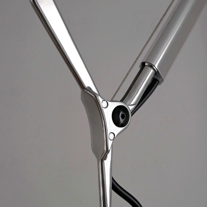 Bauhaus Adjustable Parchment Swing Arm Wall Light
