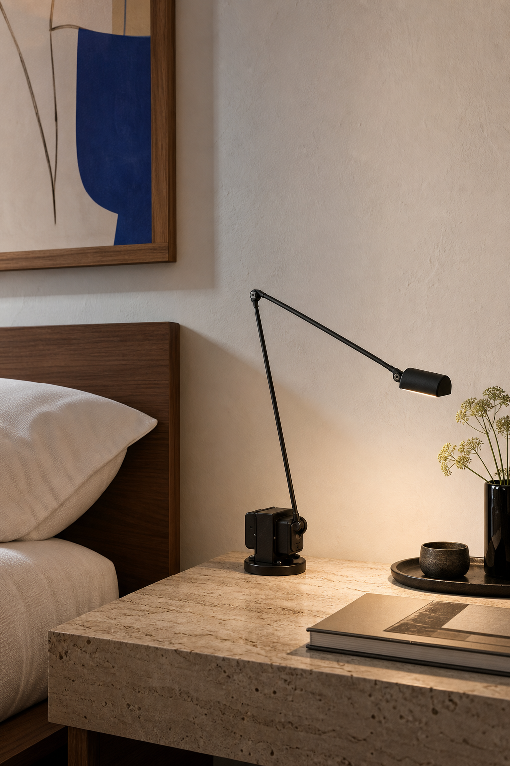 
Minimalist Adjustable LED Table Lamp