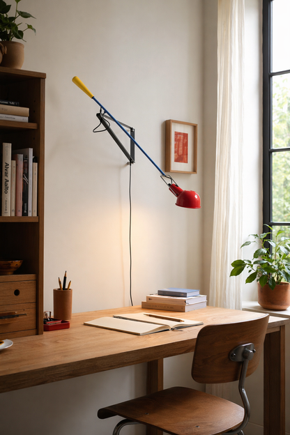Chromatica Colorful Swing-Arm Wall Lamp