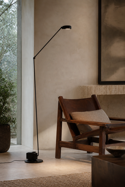 Minimalist Adjustable LED Floor Lamp