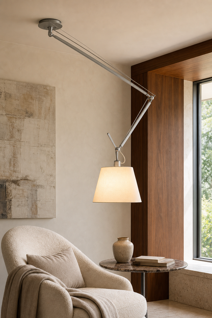Bauhaus Adjustable Swing Arm Pendant Light
