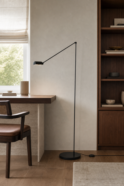 Minimalist Adjustable LED Floor Lamp