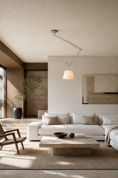Bauhaus Adjustable Swing Arm Pendant Light