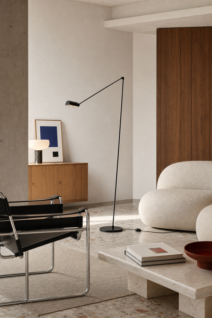 Minimalist Adjustable LED Floor Lamp