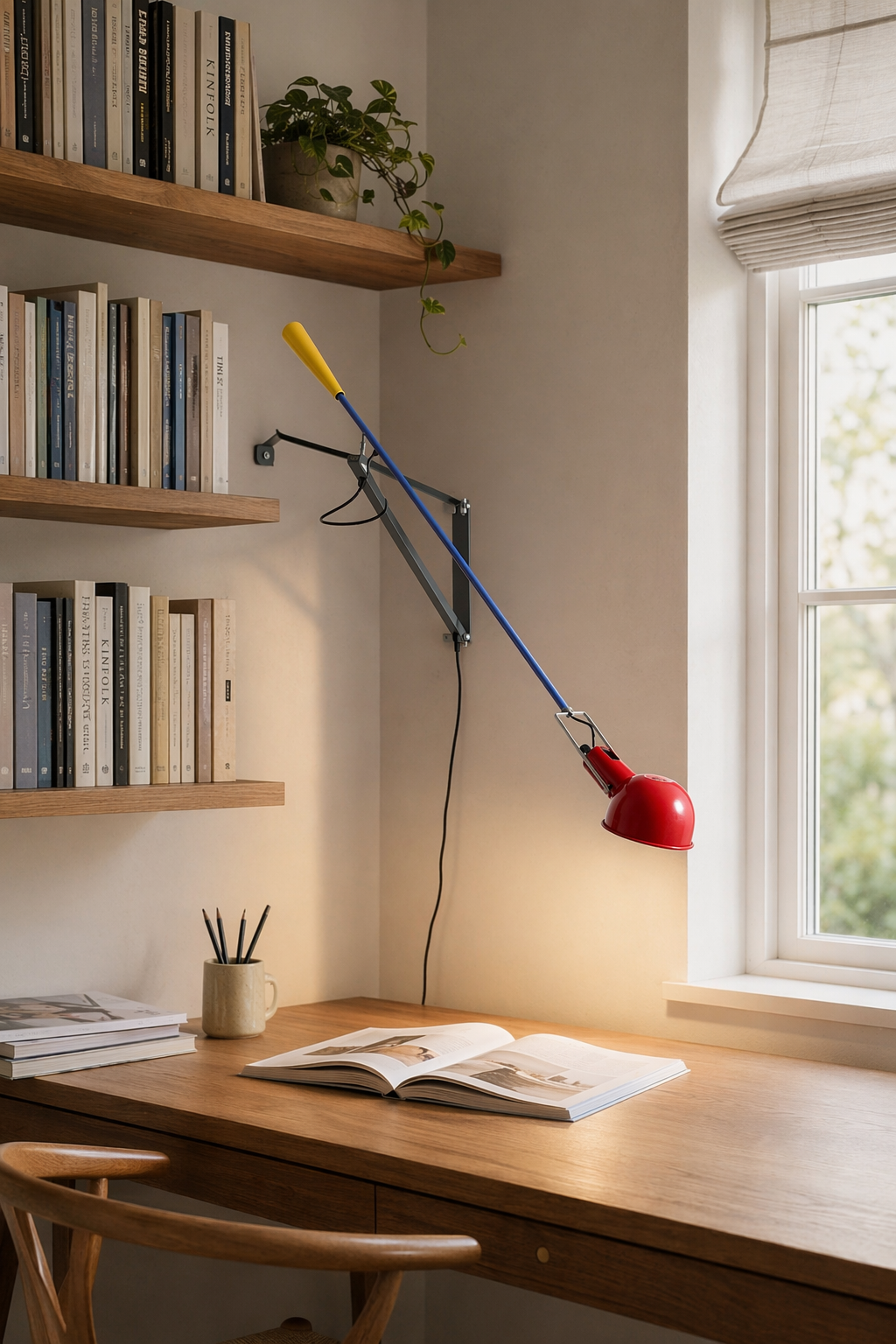 
Chromatica Colorful Swing-Arm Wall Lamp