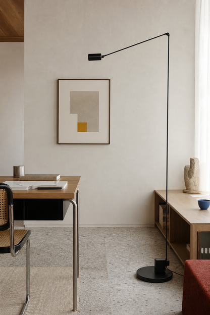 Minimalist Adjustable LED Floor Lamp