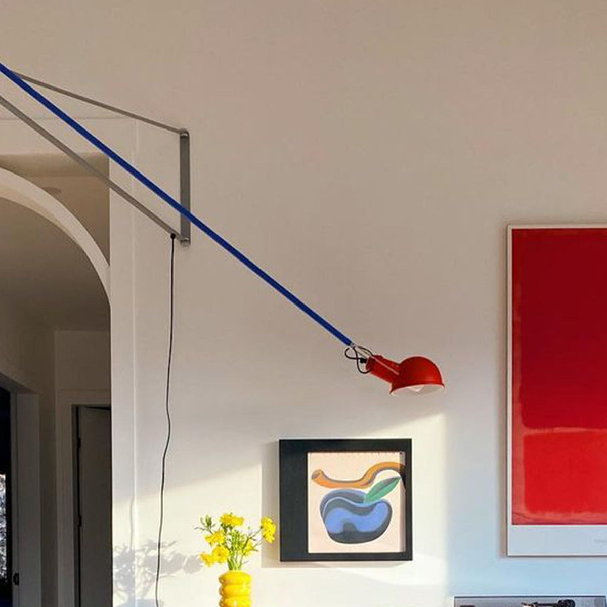 
Chromatica Colorful Swing-Arm Wall Lamp